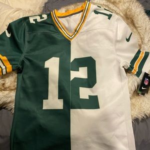 Green Bay packers #12 jersey - two tone